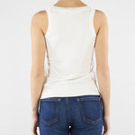 Top Panna in misto cotone e seta SP5NT001 1041 ICONA 