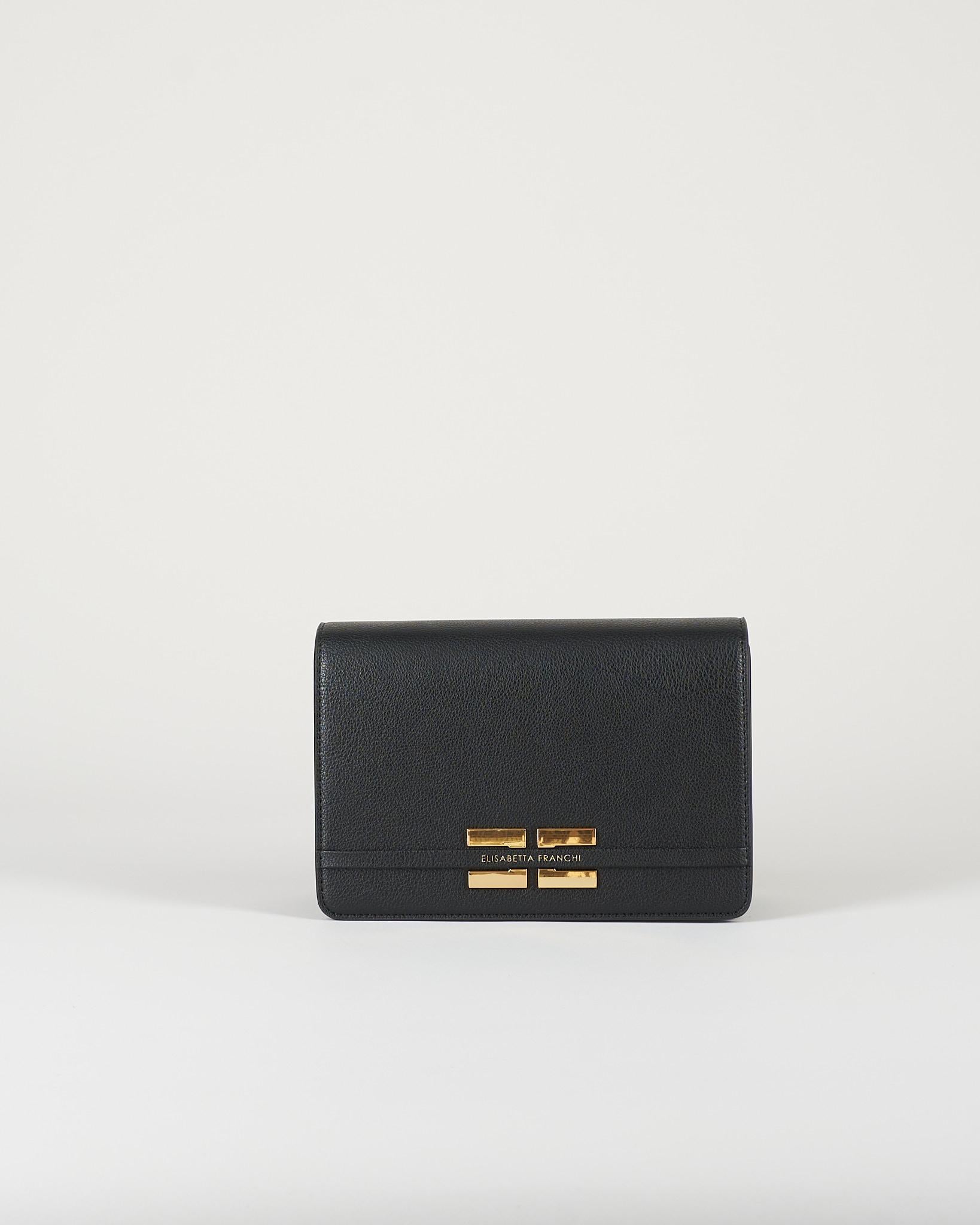 Borsa Nero a tracolla BS39A61E2 110 ELISABETTA FRANCHI 