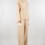 Camicia Beige con pizzo RA6062T486A 61212 BLUGIRL 