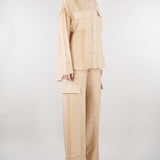 Camicia Beige con pizzo RA6062T486A 61212 BLUGIRL 
