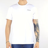 T-shirt Bianco con stampa logo 'Polo'