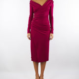 Abito Cherry in jersey con bottoni gioiello AB82257E2 EA5 ELISABETTA FRANCHI 