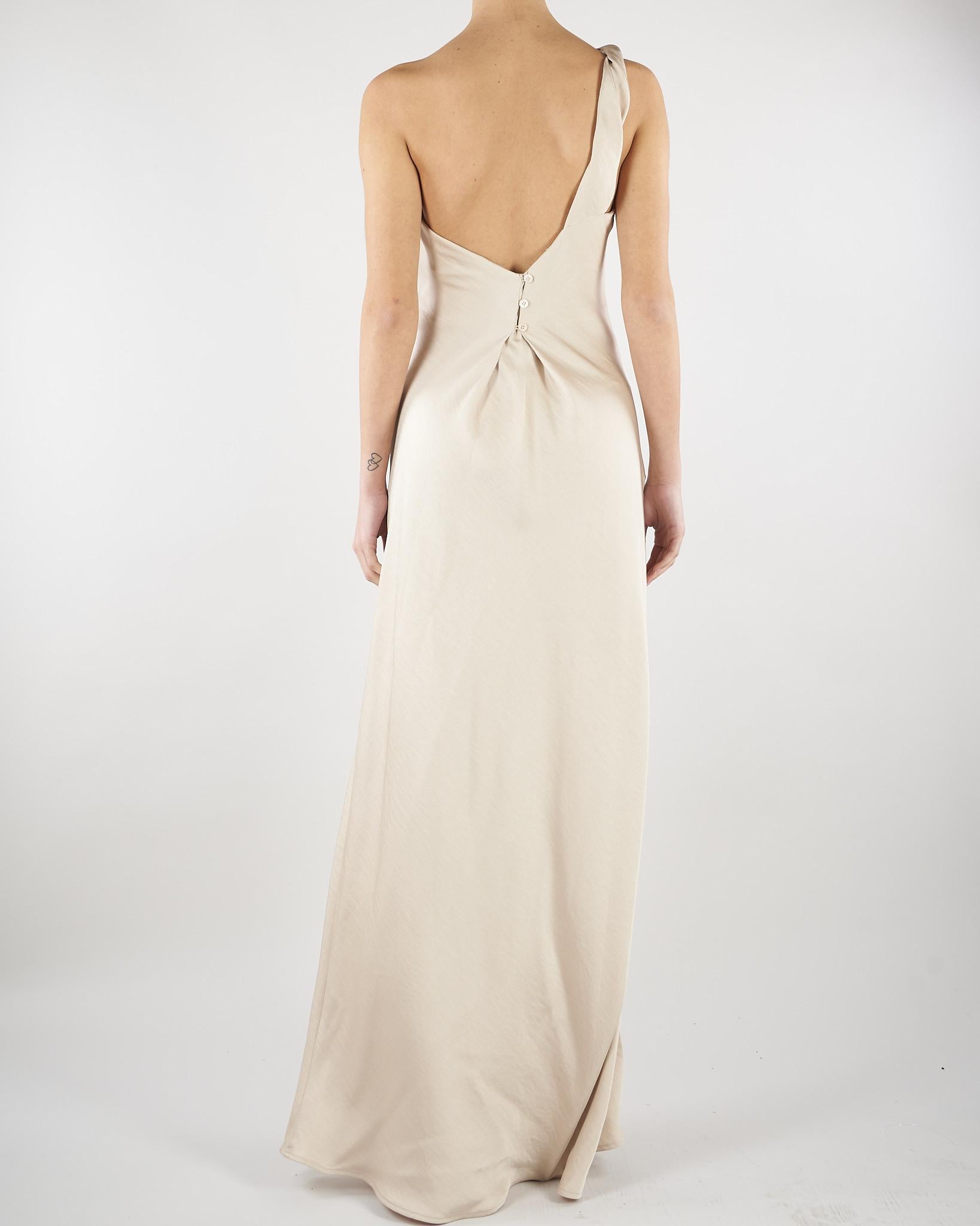 Abito Ecru in satin SS260383 3 ELEH 