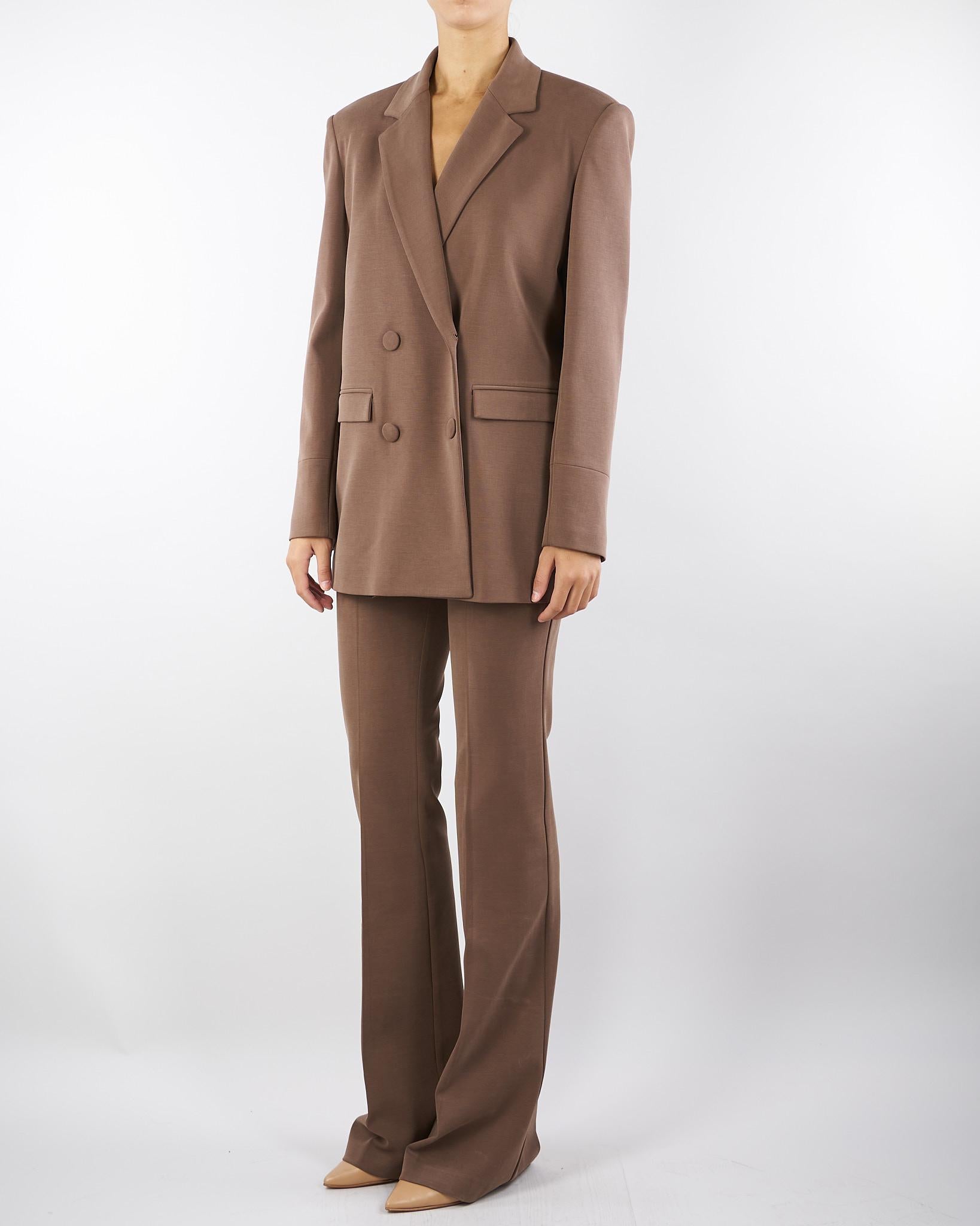 Giacca Marrone doppiopetto Over GI203FW 80 BOHEMIAN VI 