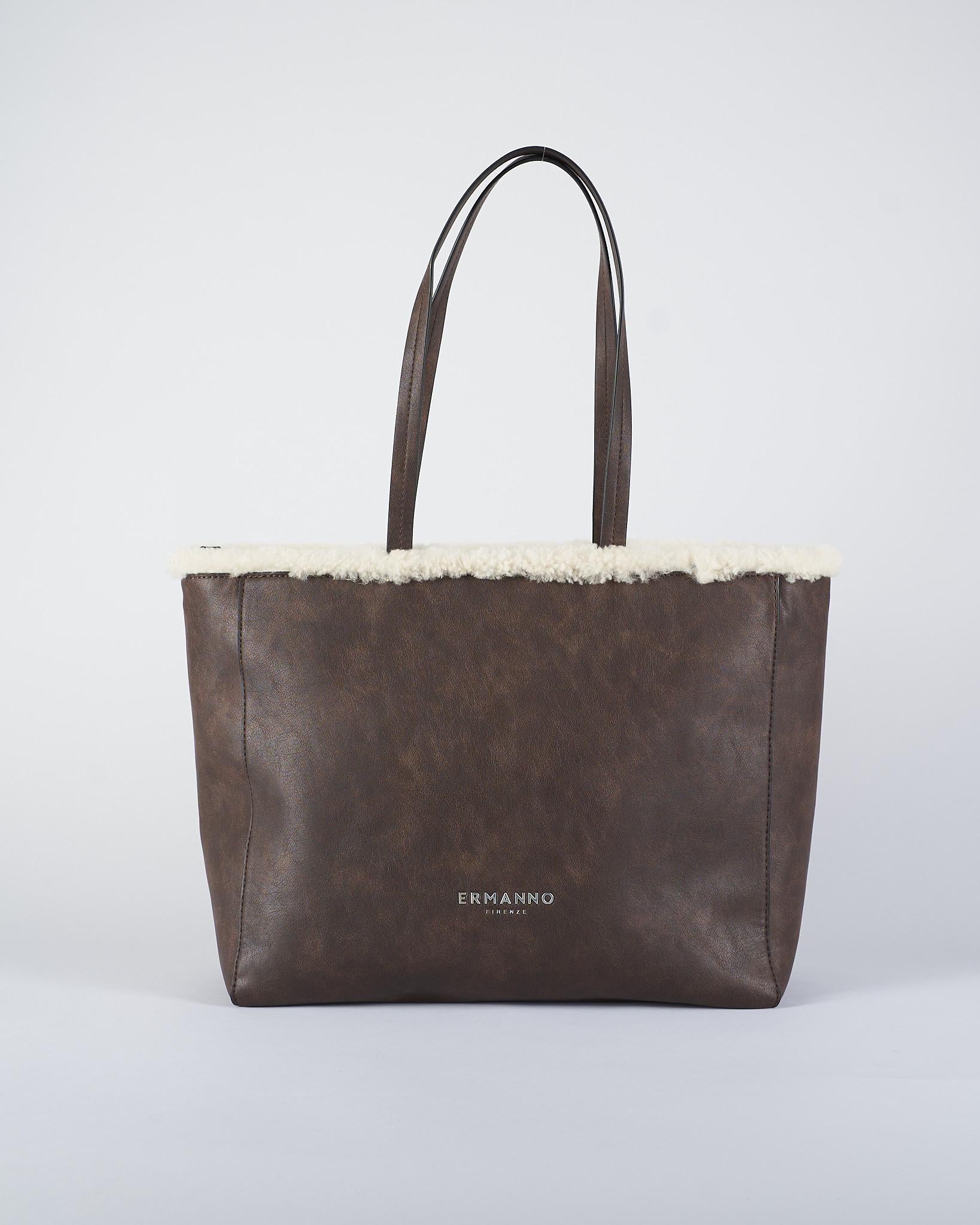 Borsa Moro in ecopelliccia D47ES003E2B MF938 ERMANNO BY ERMANNO SCERVINO 