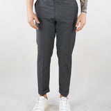 Pantalone Cooper Grigio in fresco lana LP26001 N068 LOW BRAND 