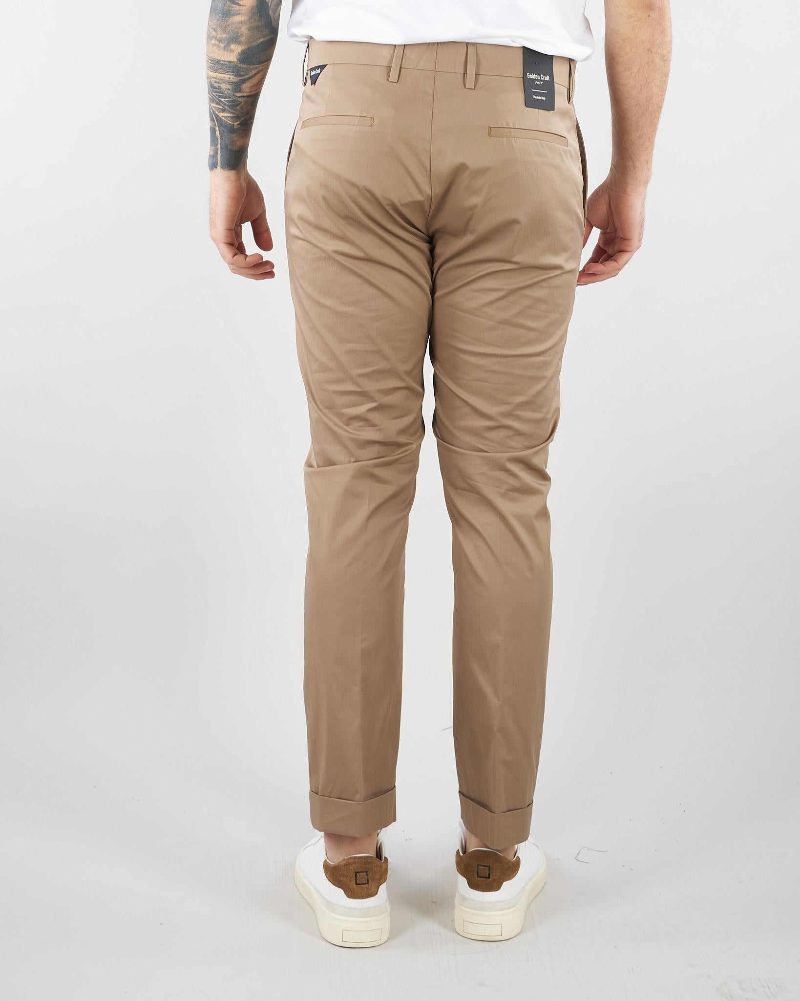 Pantalone Roxy Nocciola in cotone GC1PSS266888 M040 GOLDEN CRAFT 