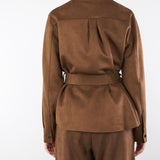 Giacca camicia Caramello in jersey BRESCIA 1 PENNY BLACK 