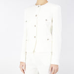 Giacca girocollo in cady YANA 9 MAX MARA STUDIO 