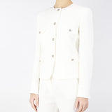 Giacca girocollo in cady YANA 9 MAX MARA STUDIO 