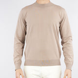 Maglia Tortora in puro cotone extrafine