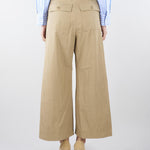 Pantalone Beige in gabardina WKDRONCO 2 MAX MARA WEEKEND 