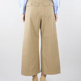 Pantalone Beige in gabardina WKDRONCO 2 MAX MARA WEEKEND 