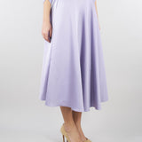 Gonna Lilla in duchesse con logo gioiello GO15661E2 EV7 ELISABETTA FRANCHI 