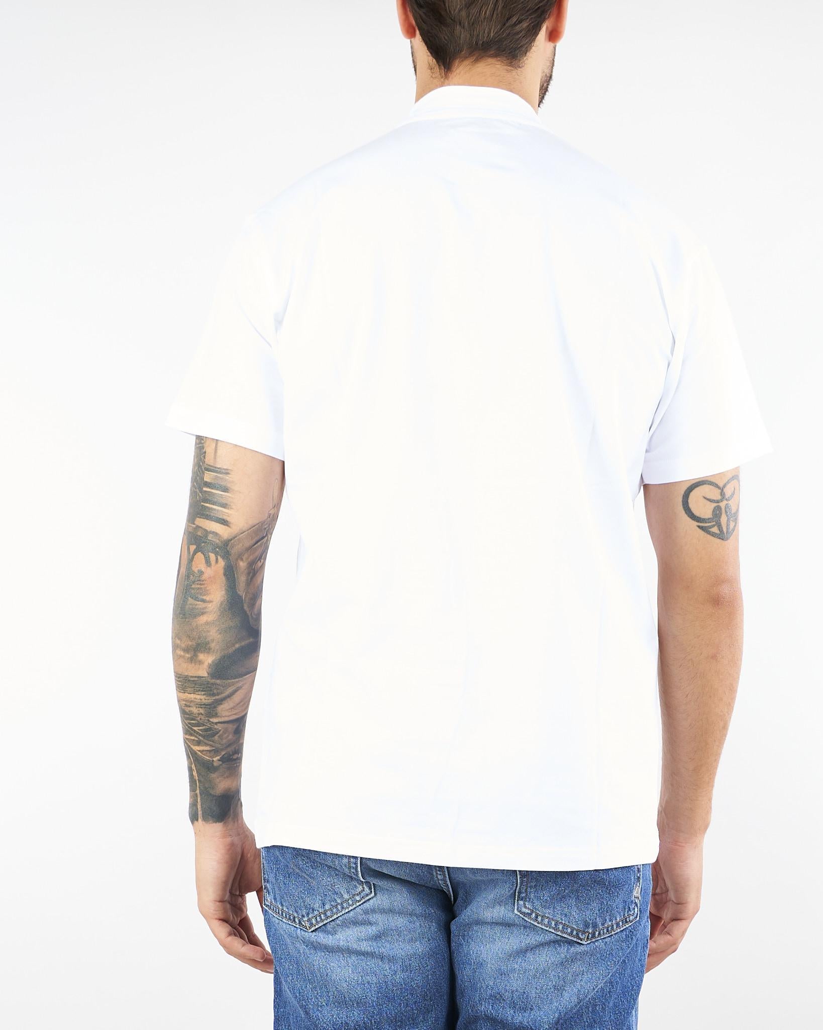 T-shirt basic Bianco in cotone L1TFW25266574 A001 LOW BRAND 