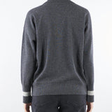 Maglia a polo Antracite con logo D47EM022E04 MF09791 ERMANNO BY ERMANNO SCERVINO 