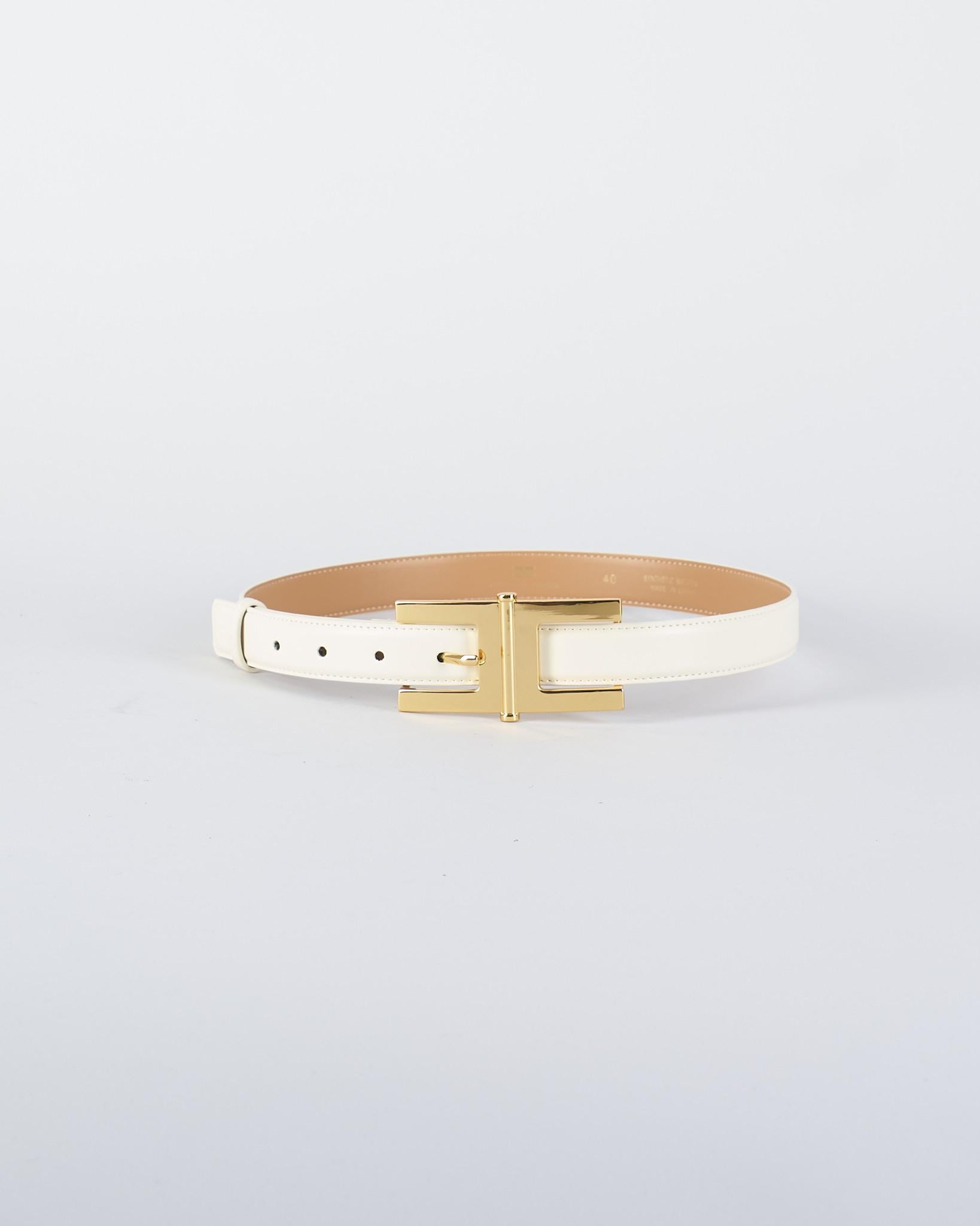 Cintura Milk con fibbia logo CT57S57E2 DZ9 ELISABETTA FRANCHI 