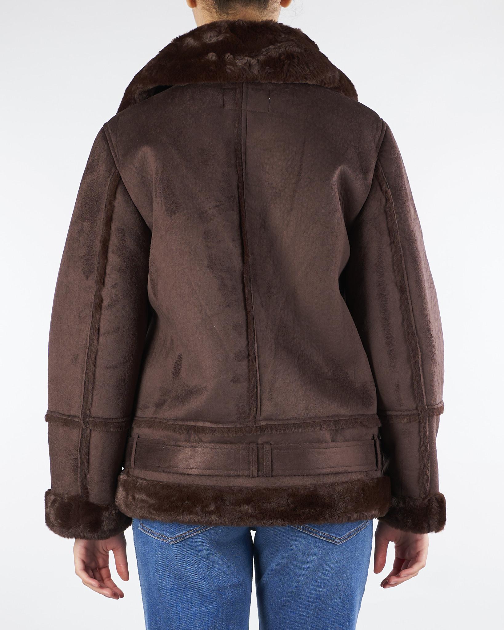 Giubbotto Moro Biker Effetto Scamosciato TF0091 69 VICOLO 