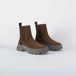 Stivaletto Moro in suede GENEPI 3 MAX MARA WEEKEND 