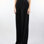 Pantalone Nero in velluto wide leg AT300 99 ATELIER LEGORA 