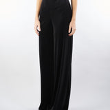 Pantalone Nero in velluto wide leg AT300 99 ATELIER LEGORA 