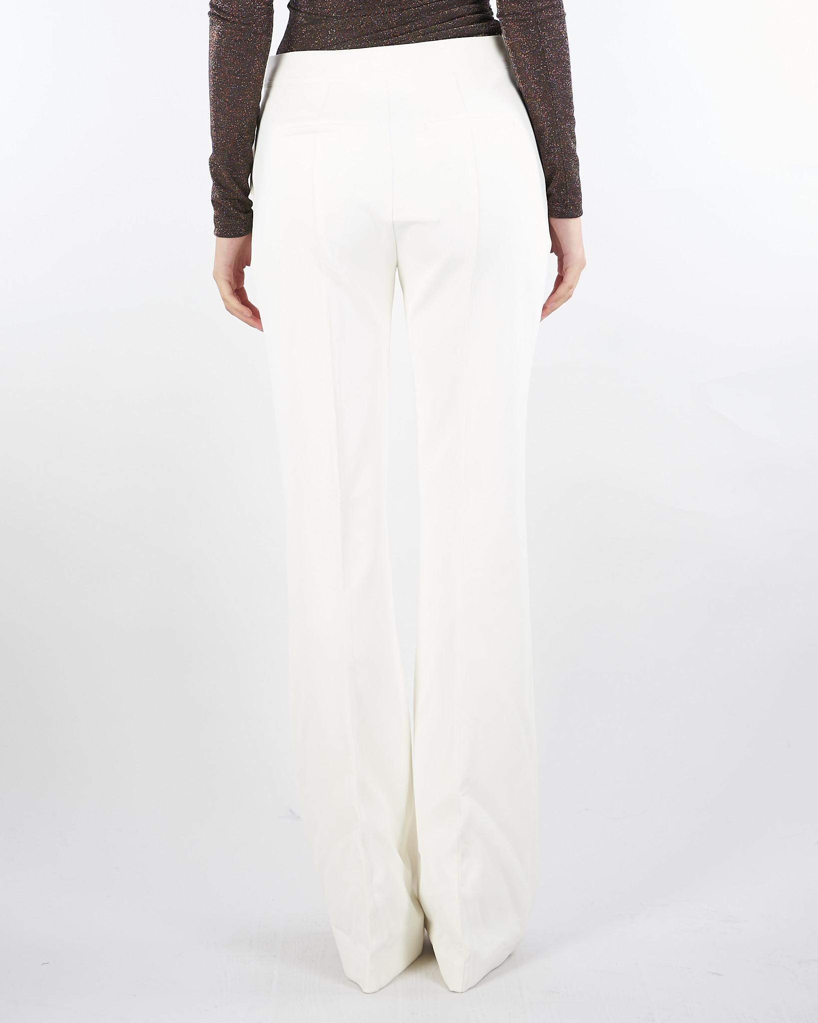 Pantalone flare Avorio Esca ESCA 4 NENETTE 