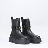 Stivaletti con morsetto Oval T Twinset