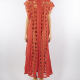 Abito Chemisier Rame in Macramè PF144A 12 PIN UP 