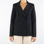 Giacca Nero in maglia con ricamo MK52S57E2 110 ELISABETTA FRANCHI 