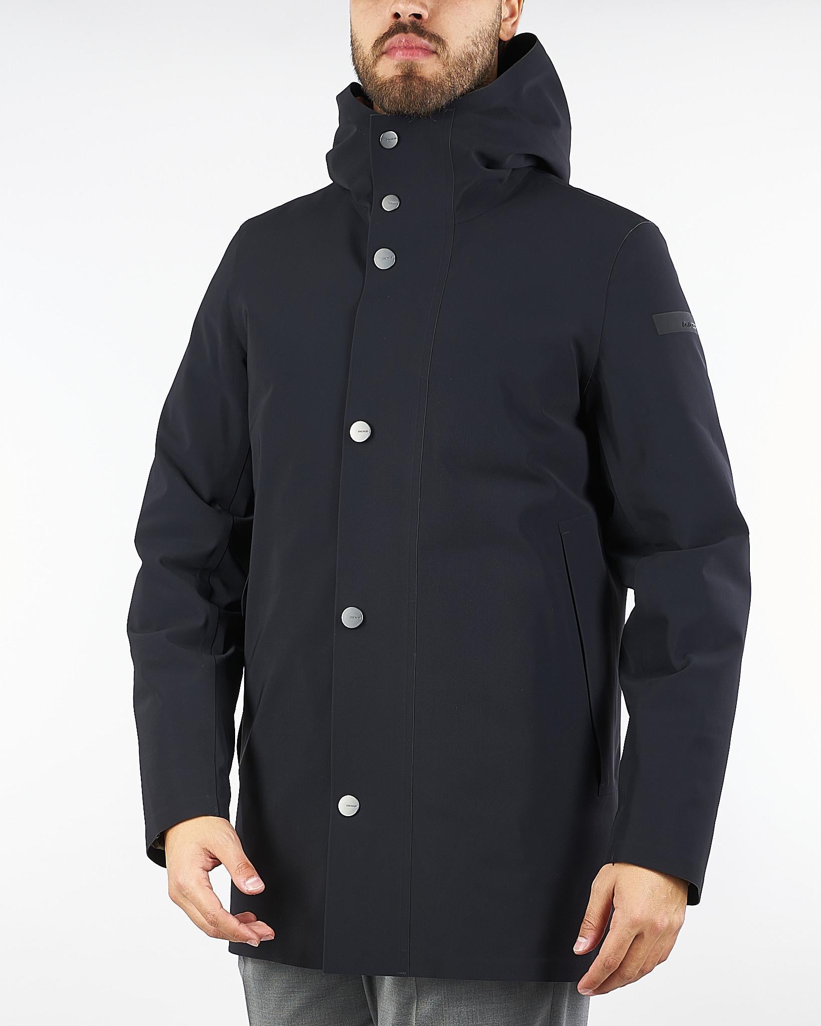 Giubbotto Nero Surflex Winter Down Under Floating Parka Jkt W25011 10 RRD 