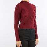 Maglia Rubino a costine MONDO 503 NENETTE 