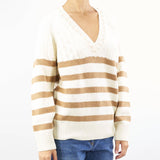 Maglia jacquard a righe Ermanno by Ermanno Scervino