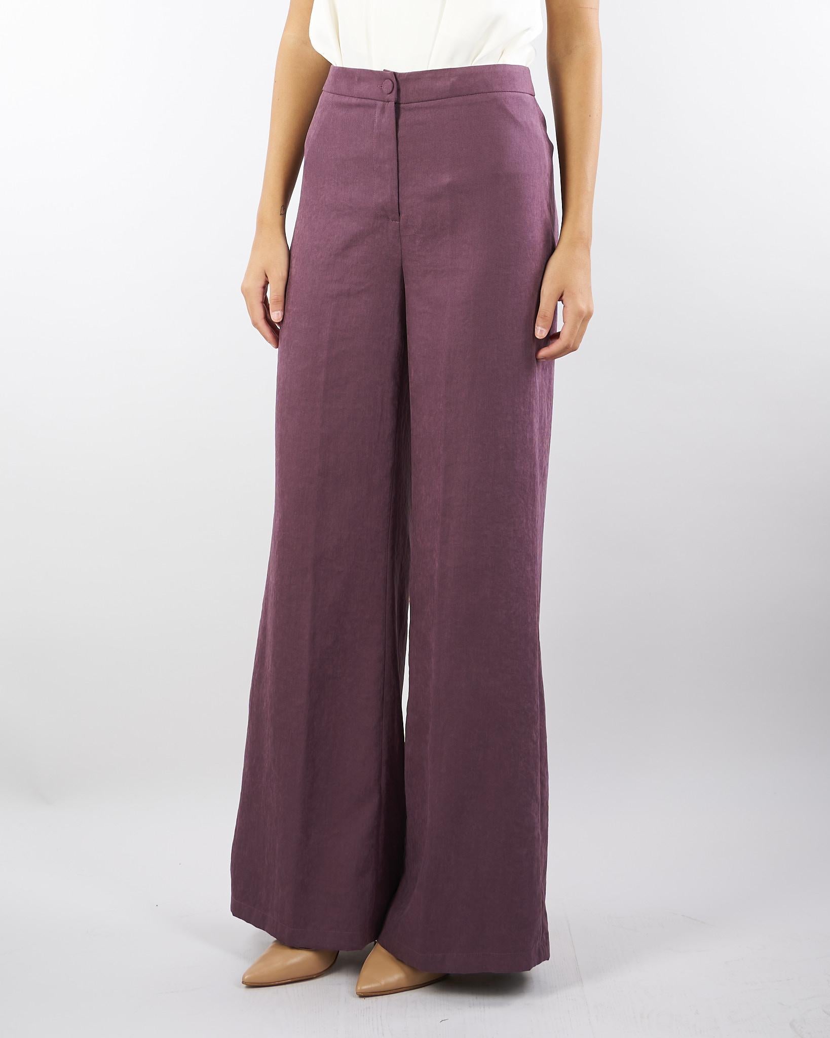 Pantalone Bordeaux wide leg PA288 85 BOHEMIAN VI 