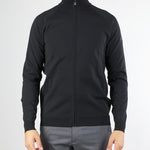 Maglia Nero Amos Cotton Full Zip Knit W25121 10 RRD 