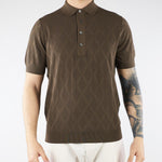 Maglia polo jacquard Moro DK17019B 85 DIKTAT 