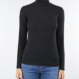 Maglia Lupetto Nero elasticizzato V58683 99 VANISE' 