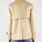 Trench Beige in gabardina antigoccia WKDBIGLIA 3 MAX MARA WEEKEND 