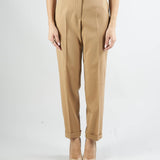 Pantaloni slim in twill di lana Penny Black