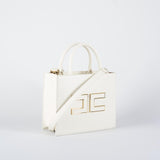 Borsa Tote piccola Milk con logo BS33A56E2 DZ9 ELISABETTA FRANCHI 