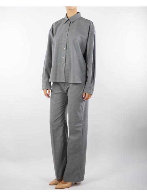 Pantalone Grigio in fresco lana modello jeans PD0142540259 920 SEVENTY 