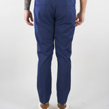 Pantalone Max Blu in fresco lana con elastico e pences GC1PSS266896 E003 GOLDEN CRAFT 