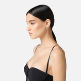 Orecchini con doppio logo OR02A56E2 U95 ELISABETTA FRANCHI 