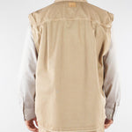 Gilet Beige in cotone Oversize CA3654 45 I'M BRIAN 