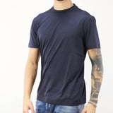 T-shirt basic in misto lyocell e cotone Emporio Armani