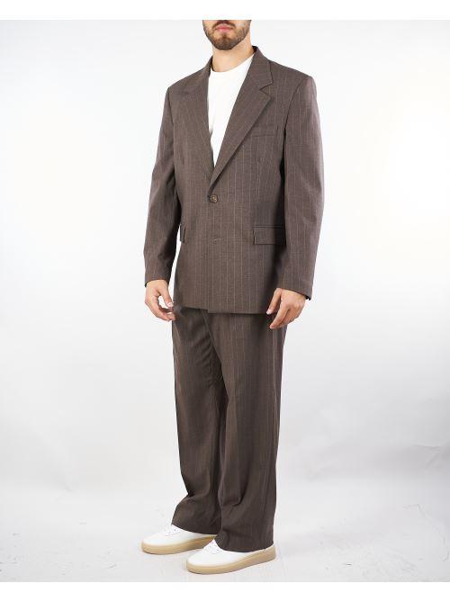 Pantalone Moro gessato Relaxed fit PA3490 20 I'M BRIAN 