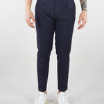 Pantalone Riviera Blu in fresco lana LP26002 E016 LOW BRAND 