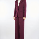 Pantalone Bordeaux wide leg P9990003U 85 IMPERIAL 