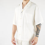 Camicia Bianco in lino CA3637 1 I'M BRIAN 