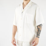 Camicia Bianco in lino CA3637 1 I'M BRIAN 