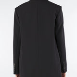 Blazer Nero oversize D47EI006E28 MF822 ERMANNO BY ERMANNO SCERVINO 